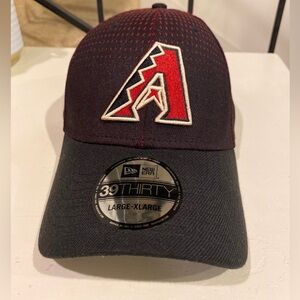 New Era 39THIRTY MLB Arizona Diamondbacks Team Classic FlexFit Hat L/XL NWT
